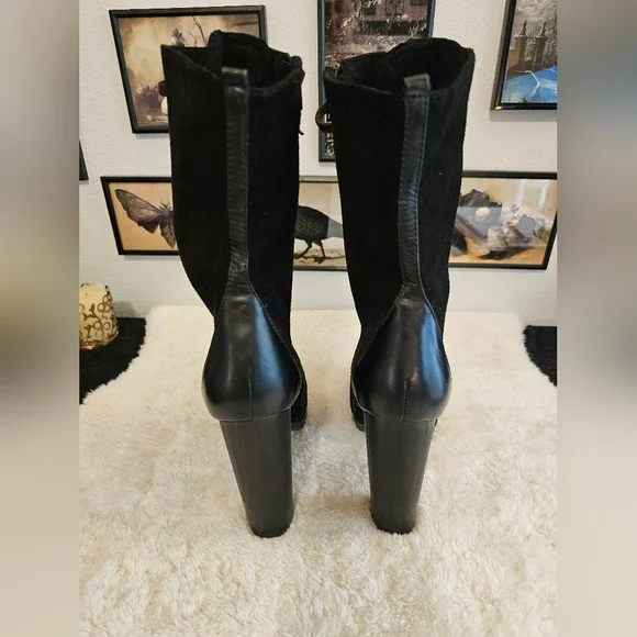 NWOT - Charles David Lace Up Boots - Picture 8 of 9